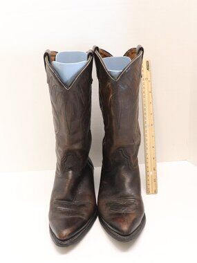 SM New York Black Western Boots Size 9M Model Hayley 101/2 in in Lenth
